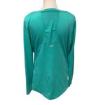 Marika Women’s Teal Long Sleeve Running, Group Fitness Workout Top MED Green Photo 1