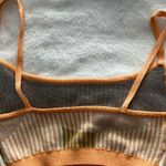 Fabletics orange and grey sports bra. Size medium Photo 4