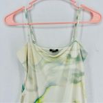 EXPRESS  Tank Top Body Suit Tie Dye Marble Woman’s Small White Photo 1