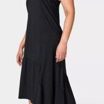 Sweaty Betty NWT Explorer Ace Midi Dress Black Size Large Photo 0