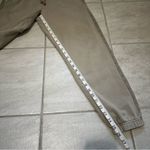 Aritzia TNA Cozy AF Sweat Fleece Acid Tan Ribbed Pocket Jogger Sweatpants Sz S Photo 10