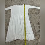 Free People FP beach anytime maxi dress XS white 52% cotton 48% modal Photo 8