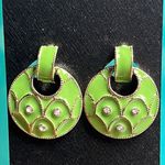 Green Retro Clip Photo 3