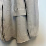 We Wore What Danielle Bernstein  Light Gray Oversized Blazer Career Office Small Photo 7