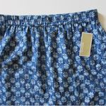 Michael Kors NWT MICHAEL by Lakheri Leaf Heritage Blue Slit Maxi Skirt S $99.50 Photo 2