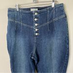 Free People We The Free Crvy Nix Corset Jeans Womens Size 32 Photo 4