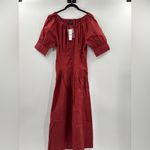 J.Crew  Cinched-waist shirt-dress Brilliant Mahogany Photo 2