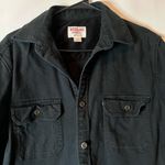 Mossimo Supply Co. Black Button Down Shirt Size M Photo 3