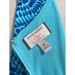 Banana Republic  Issa London Collection Blue Printed Wrap-Tie Dress Size 8 Photo 6