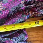 Kika Vargas X Target Wrap Top Coral Reef Puff Sleeve Scalloped Hem 1X Wo… Purple Photo 5