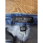 Judy Blue  Boyfriend Fit‎ Jeans Women Size 11/30 Blue Denim Distressed Stretch Photo 2