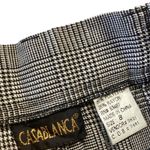 Casablanca Tweed Career Pants Gray Size 8 Photo 2