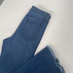 Just Black  Denim Women's Super Flare High Rise Raw Hem Jeans in Indigo Size 29 Photo 7