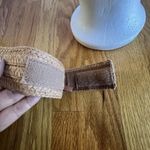 Madewell Straw Visor Hat Natural Tan Woven Sun Hat Minimalist Resort Coastal Photo 5