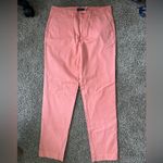 Vineyard Vines  Womens Tequila Sunrise Slim Straight Classic Chino Pants size 6 Photo 1
