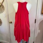 Sloane Rouge Red Braided Detail Tank Top Boho Festival Indie Style Size Medium Photo 6