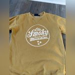 Ole Smoky Tennessee Moonshine Sweatshirt Crewneck Yellow Tan Smoky Mts Size S M Size M Photo 3