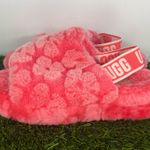 UGG  Fluff Yeah Poppy Slide Sheepskin Shoes Slippers Sandal Women Size 6 Photo 0