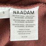 Naadam Women’s Modal Cashmere Hoodie in Fig size Small Photo 5