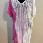 Swim Knitted Coverup O/S Pink Photo 2