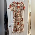 Pilcro  Floral Print Short Sleeve Dress Size 4 Photo 3