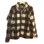 Columbia Buffalo Plaid Fleece Teddy Bear Jacket Size Large Photo 1