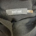 DO+BE  Black Shoulder Cut Sweater Photo 2
