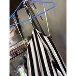 Birgette Herskind Thora A Line Halter Maxi Dress Black White Stripe Womens Size Size XS Photo 7