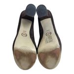 Michael Kors  Lesly Brown Suede Platform Peep Toe High Heel Pumps Women’s 8.5M Photo 7