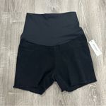 Just USA  Black Maternity Shorts Photo 1