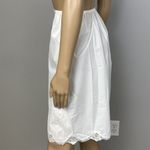 Vintage New NOS Sears The Doesn’t Slip Half Slip Medium Average White Polyester Photo 4