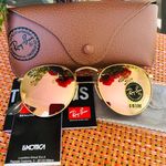 Ray-Ban New  Round Metal Pink Size  50mm  Photo 0