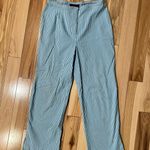 Blue Gingham Pants Size 6 Photo 0