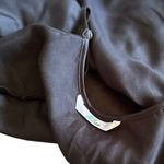 A Byer Flora by Flora Nikrooz Bellflower black satin Babydoll Chemise Size small Photo 3