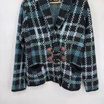 Soft Surroundings Aspen Sweater Jacket Womens Medium Wool Alpaca Blend Pockets Photo 2