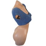 Vintage LA SPORT 90s Blue Ribbed Cap Sleeve Crop Top Size Small Hip Hop Sporty Photo 3