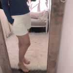 Saint Tropez West  size 12 white lace summer shorts Photo 1