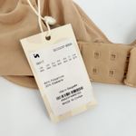 NWT INLYRIC Womens Unlined Scoop Bra Warm Beige Nude Size 34A Underwire Tan Photo 5