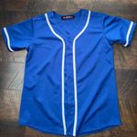 Champion Blue Baseball Jersey Photo 3