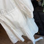 ASTR The Label White Cotton Button Front Tiered Ruffle Dress Size XS Photo 13