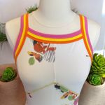 Didier Parakian Floral Art Printed Flowy Maxi Dress | Boho Gypsy Vintage Size M Photo 3