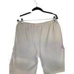 HUNI Sweat Shorts Pink Lavender Beige casual designer fun boutique medium Purple Photo 5