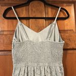 Japna  Sage Green Eyelet Lace Dress, Medium Photo 3