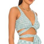 l*space NWT L* Zephyr Top and Midi Skirt in Poolside Blue Size Large Photo 1