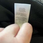 EXPRESS  Black Sheer Bubble Long Sleeve Women’s Blouse Shirt Sz XS EUC Photo 5