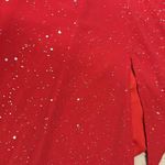 Red shimmer dress size L Size L Photo 8
