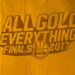 Fruit of the Loom NBA Golden Warriors Yellow T-shirt  Photo 5