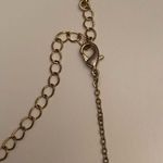 Gold and rhinestone bar necklace Photo 6