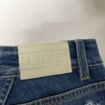 Closed NWT Baker Slim Jeans Women’s Size 24 Blue Distressed Ankle Organic Cotton Photo 8