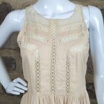 Kimchi Blue URBAN Outfitter  Dress‎ Woman's Medium Mini Balletcore Muted Crochet Photo 2